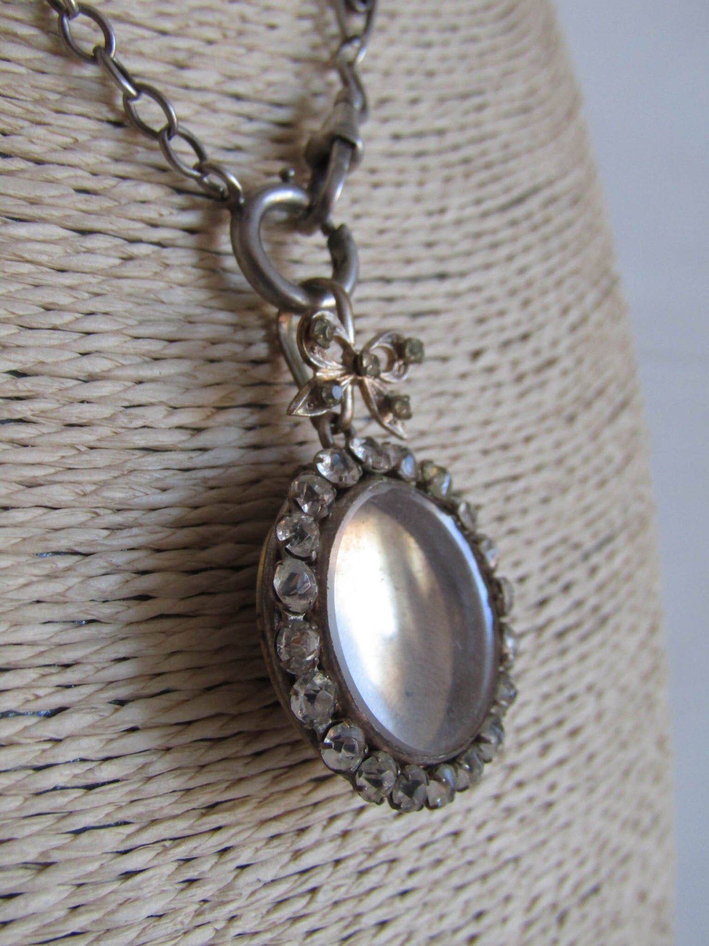 Antique Edwardian Paste Shaker Locket, Vintage French