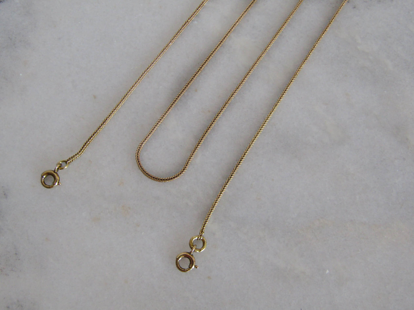 Antique French Napoleon III Necklace with detachable chain