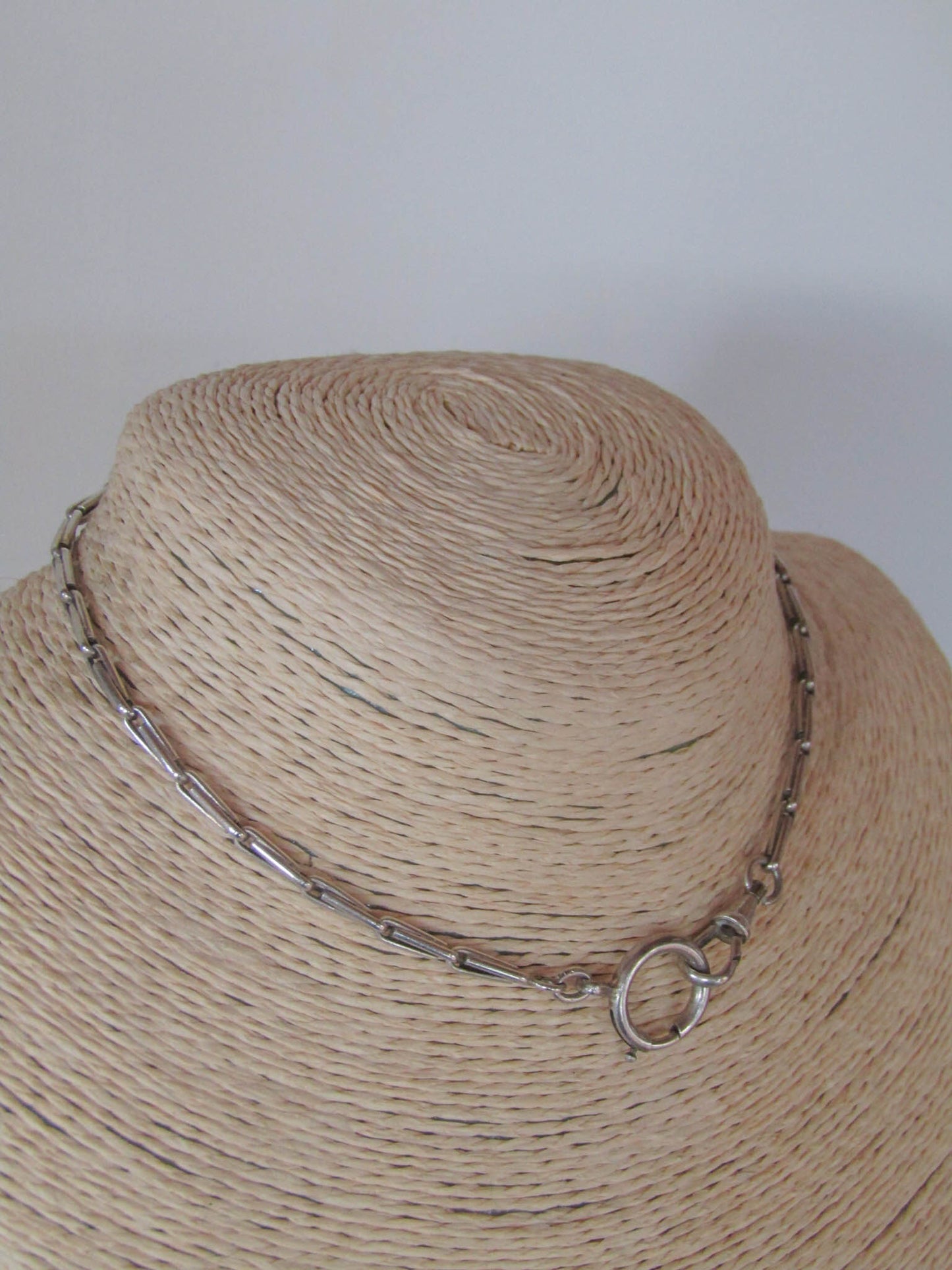 Antique Silver French Art Deco Chain