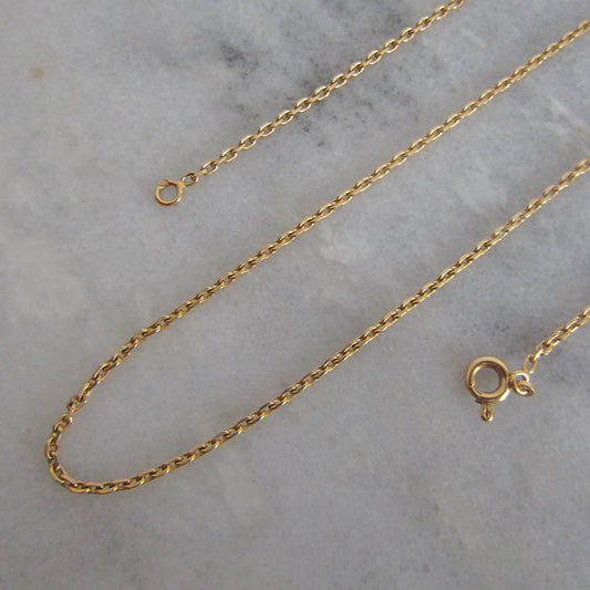 18K Vintage Gold Belcher Chain c. 1950 (5g)