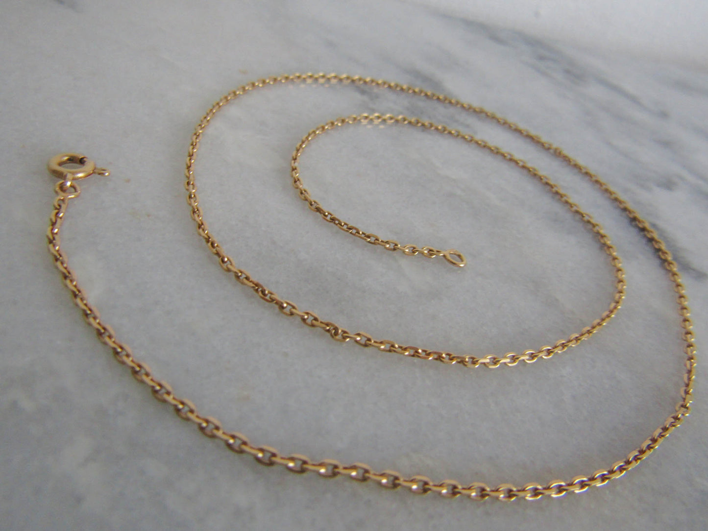 18K Vintage Gold Belcher Chain c. 1950 (5g)