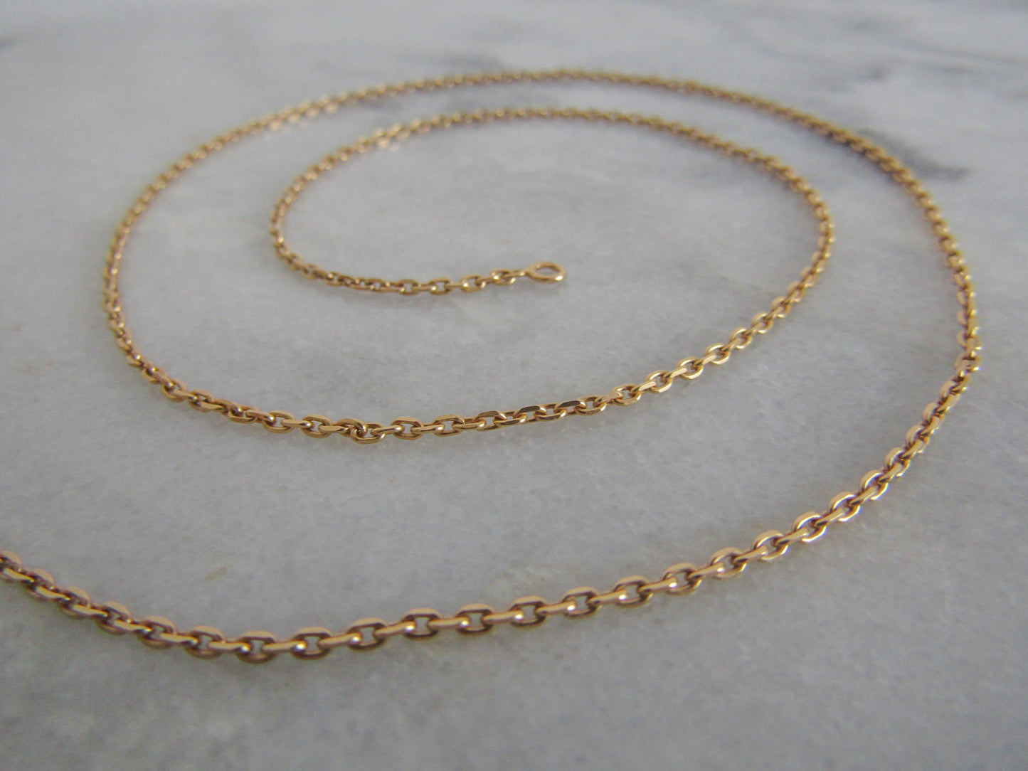 18K Vintage Gold Belcher Chain c. 1950 (5g)