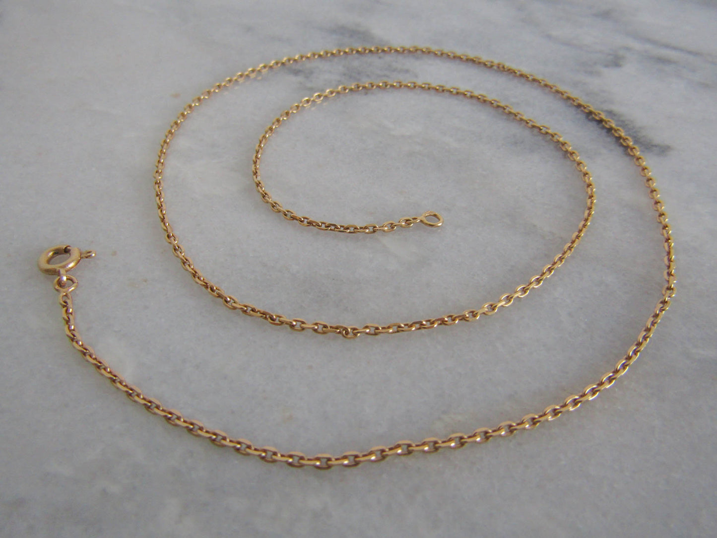 18K Vintage Gold Belcher Chain c. 1950 (5g)