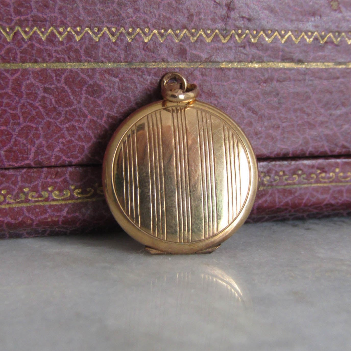 Edwardian Gold Filled Locket c. 1900