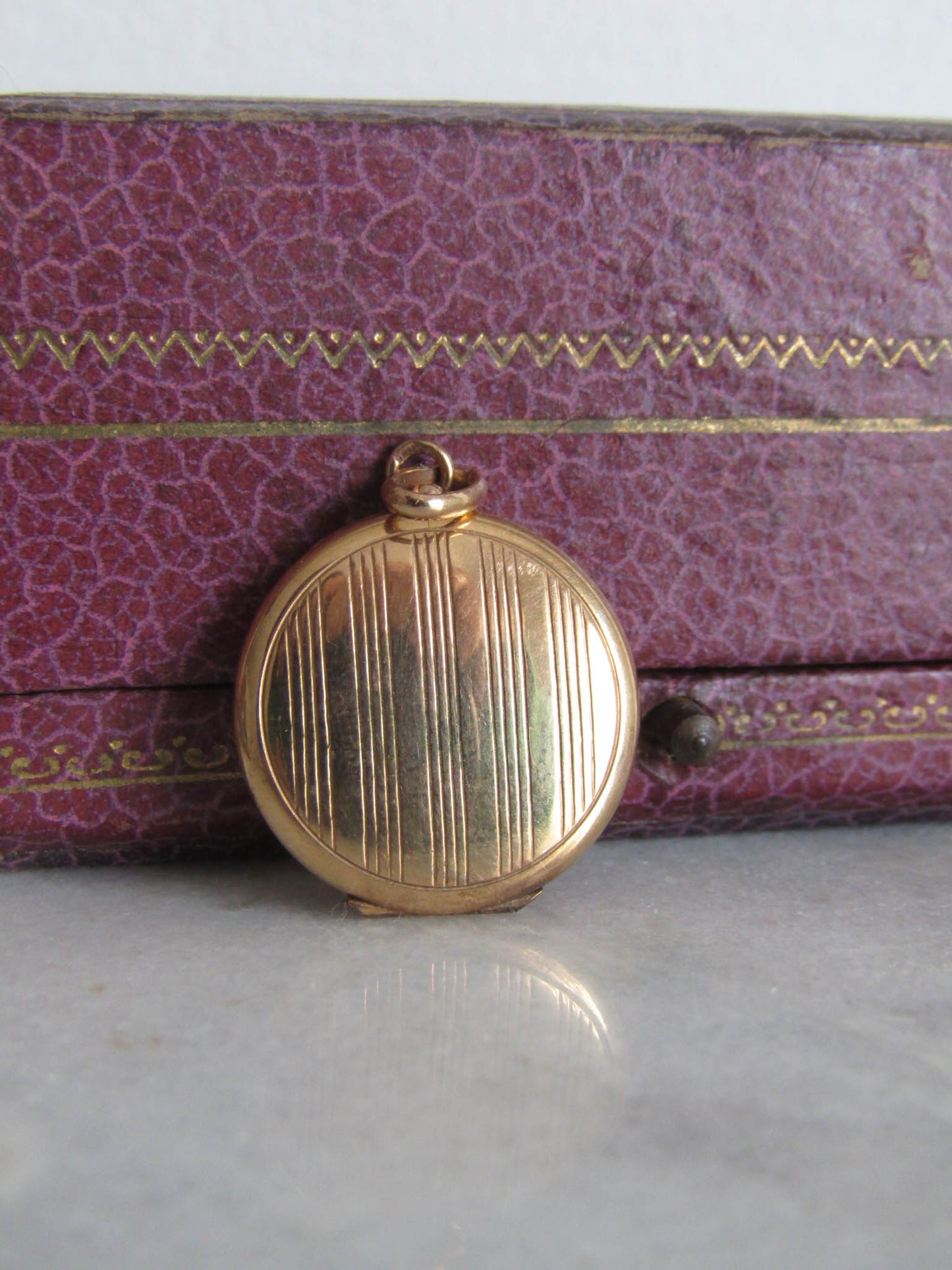 Edwardian Gold Filled Locket c. 1900