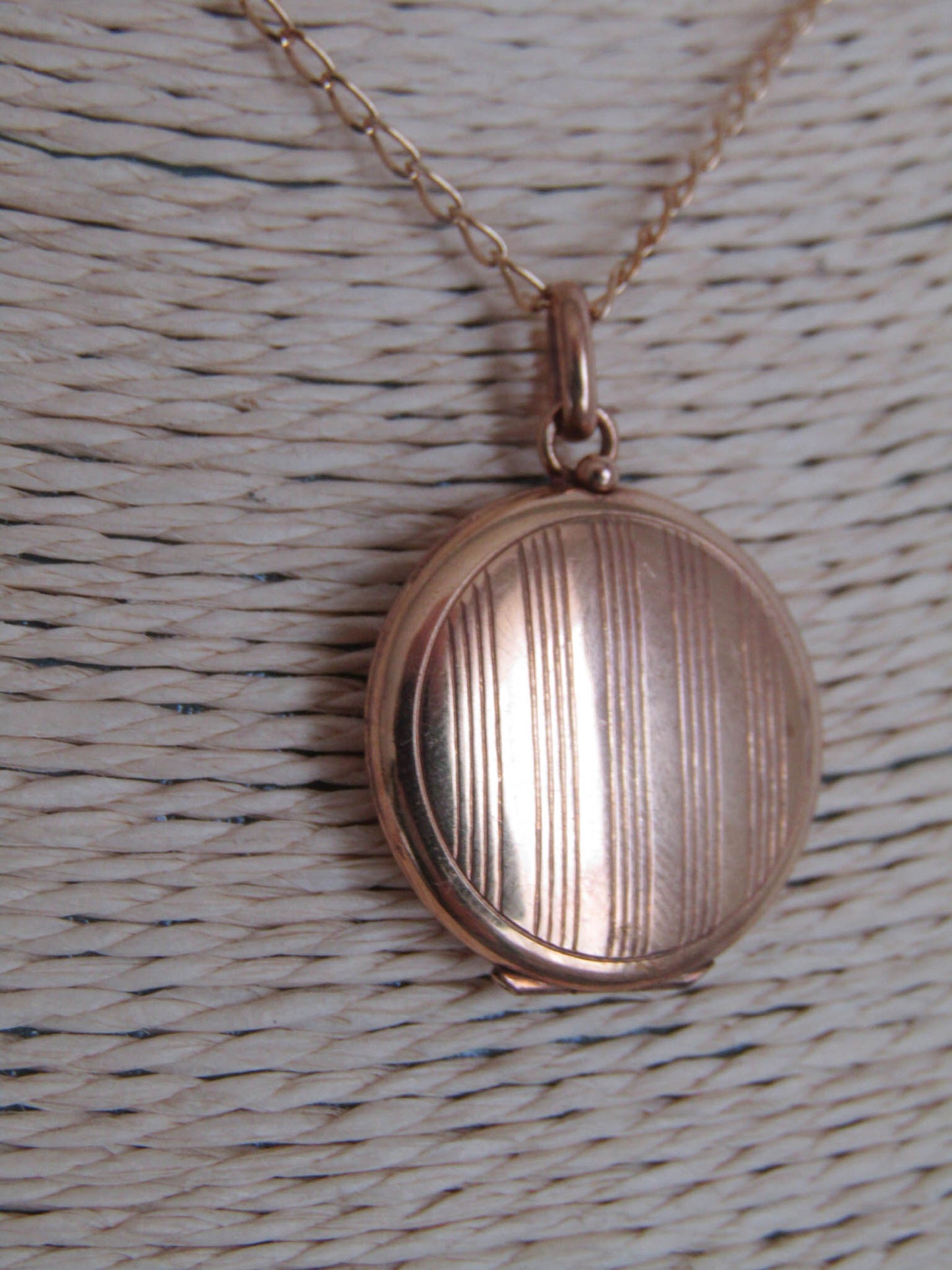 Edwardian Gold Filled Locket c. 1900