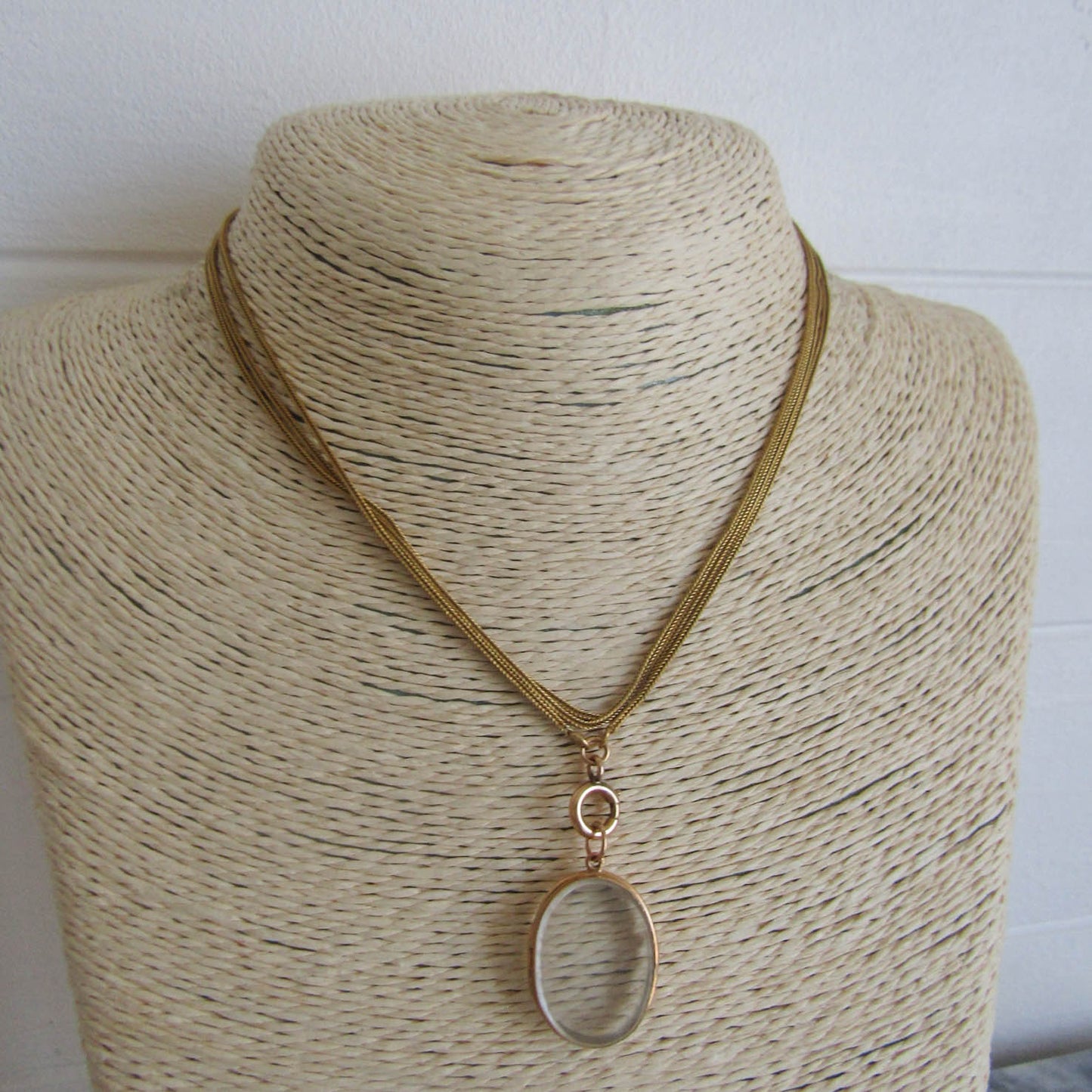 Antique 18k Solid Gold French Oval Shaker Locket c. 1900
