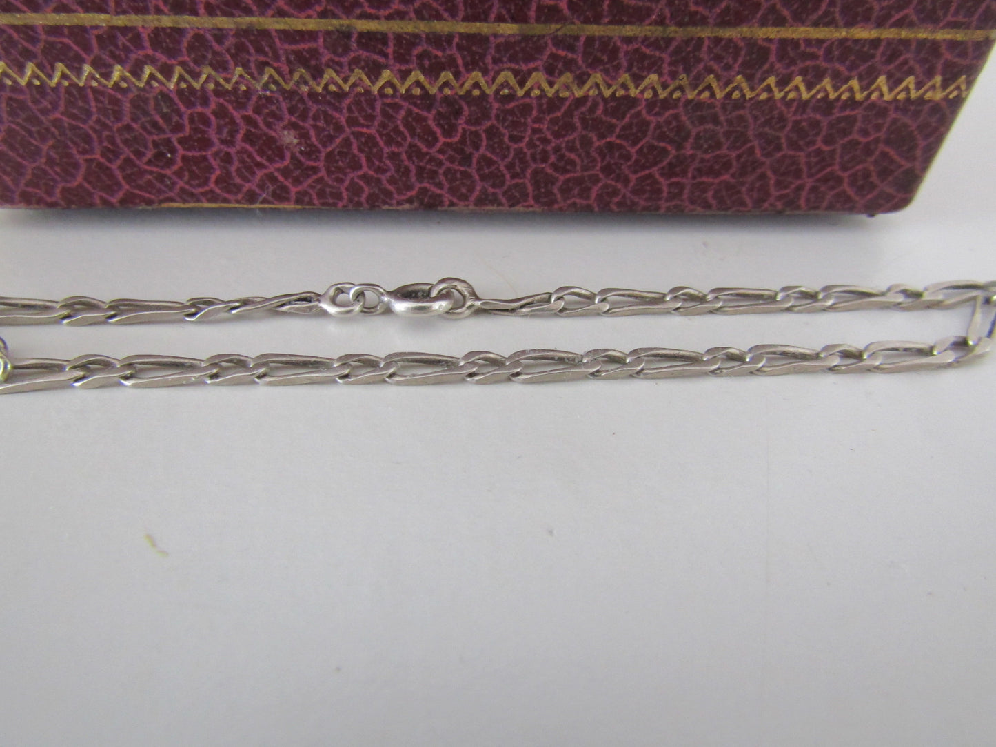 Antique Silver link bracelet, Timeless antique French bracelet